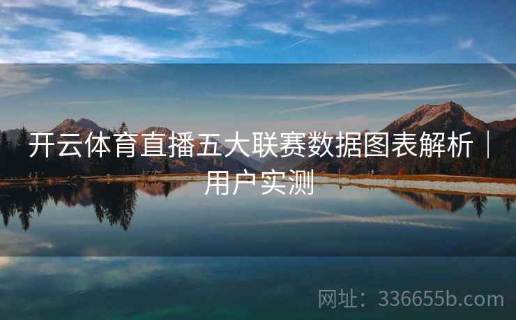 开云体育直播五大联赛数据图表解析｜用户实测  第1张