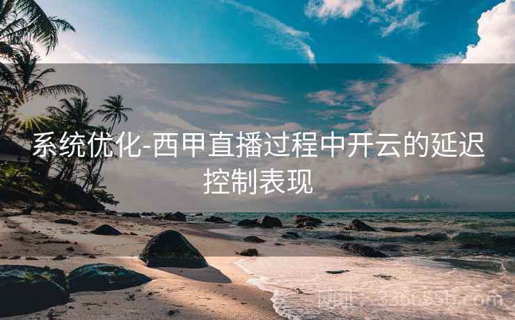 系统优化-西甲直播过程中开云的延迟控制表现  第1张