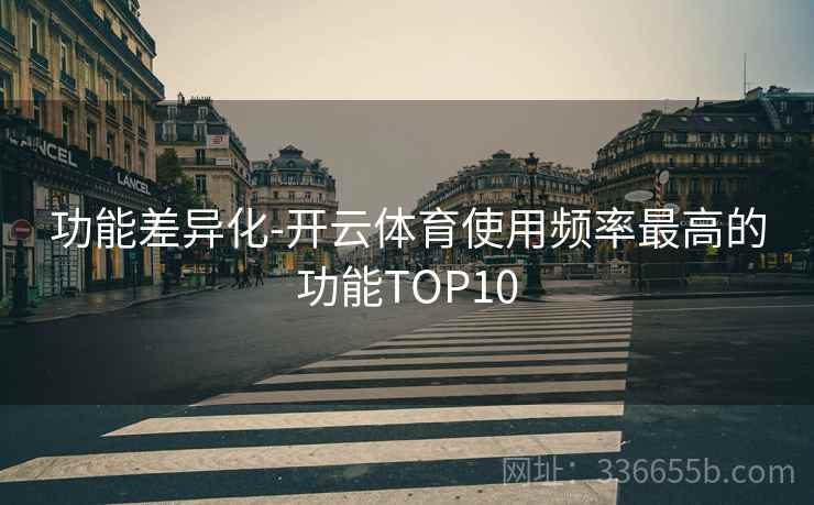功能差异化-开云体育使用频率最高的功能TOP10  第1张