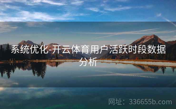 系统优化-开云体育用户活跃时段数据分析