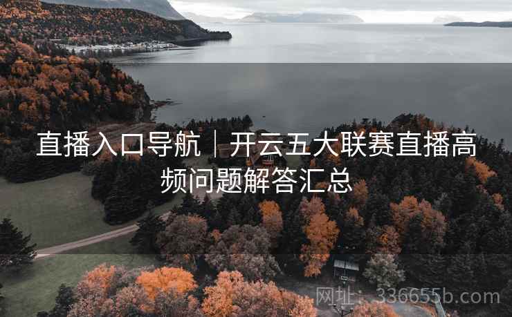 直播入口导航｜开云五大联赛直播高频问题解答汇总